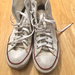 Converse Chuck Taylor All Star white high tops